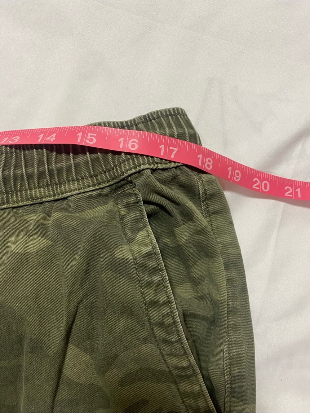 Aeropostale Men's Camo Jogger pants - Olive Green - Picture 11 of 13